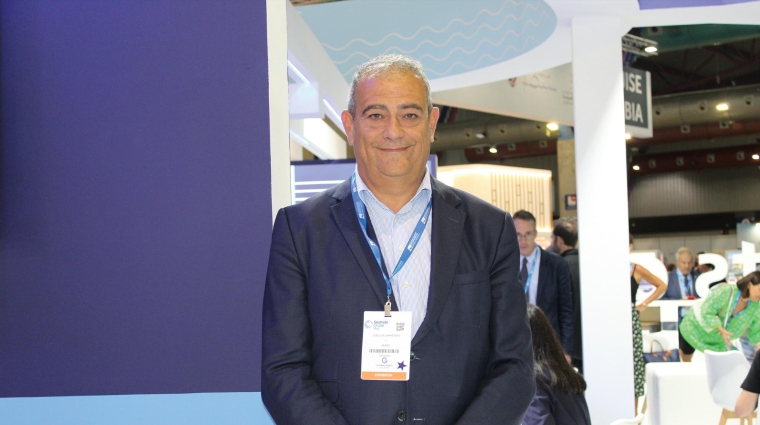 José Luis Carretero, director de Cruceros de Bergé. Foto B.C.