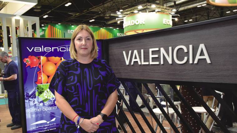 Cristina Rodríguez, jefa de Comercial de Valenciaport. Foto B.C.