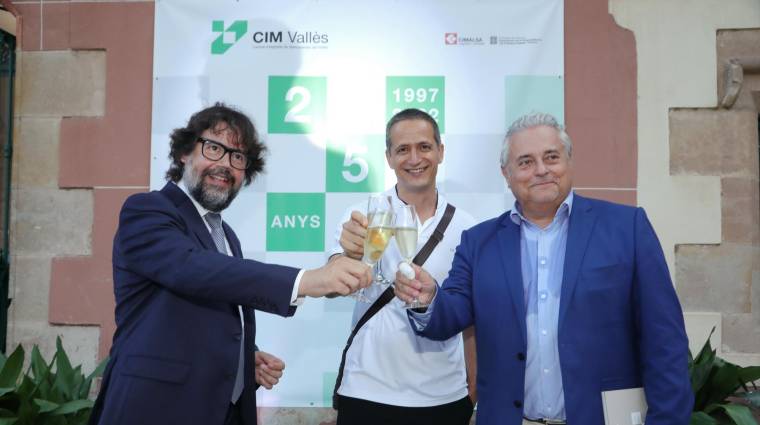 CIM Vallès celebra su 25 aniversario “subiéndose al tren”