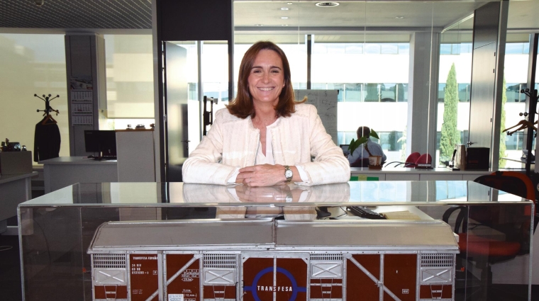 Idoia Galindo, CEO de Transfesa Logistics. Foto B.C.