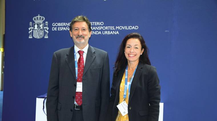 Fernando Muñoz, jefe del área de Explotación; y Hortensia Sánchez, responsable de Desarrollo de Negocio. Foto B.C.