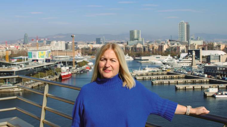 Ruth Pablo, jefa del Departamento de Transformación Digital de Port de Barcelona. Foto M.V.