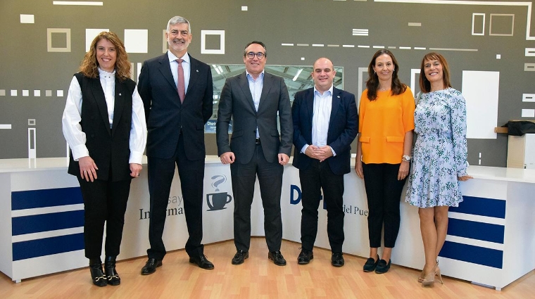 Loli Dolz, Francisco Prado, Rubén Ibáñez, Fernando Vitoria, Magda Tatay y Elena Rincón. Foto R.T.