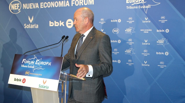 Ricardo Barkala, presidente de la Autoridad Portuaria de Bilbao. Foto J.P.