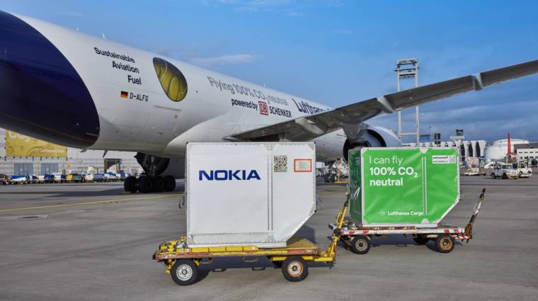 DB Schenker, Lufthansa Cargo y Nokia se al&iacute;an para lograr un transporte de carga a&eacute;rea libre de emisiones.
