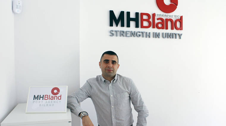 Carlos Lalinde Marqu&eacute;s, director de MH Bland en Bilbao, tiene un profundo conocimiento del mercado local. Foto J.P.
