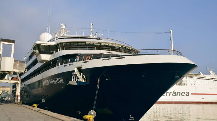 La naviera Mystic Cruises, especializada en el segmento de cruceros de lujo, ha confirmado ya cuatro escalas en Valencia hasta fin de a&ntilde;o. Foto: Ra&uacute;l T&aacute;rrega.