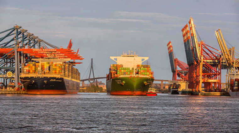 El Puerto de Hamburgo registr&oacute; un crecimiento del 7,5% del tr&aacute;fico de contenedores, moviendo un total de 4,7 millones de TEUs, durante el primer semestre del 2019.