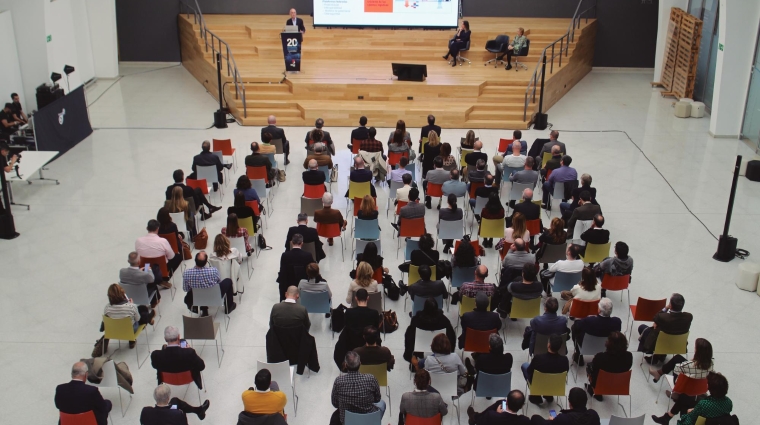 La comunidad portuaria ha celebrado el 20 aniversario de e-puertobilbao. Foto J.P.