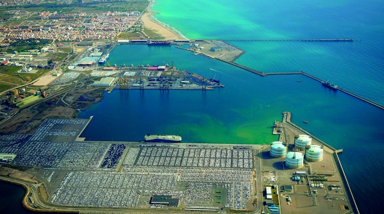 La futura terminal polivalente del Puerto de Sagunto estará ubicada en el Muelle Centro 2.