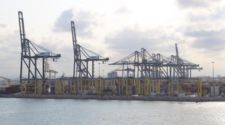 El objetivo de la APV es proporcionar energía para la electrificación de los muelles de MSC Terminal Valencia. Foto: Juan Carlos Palau.