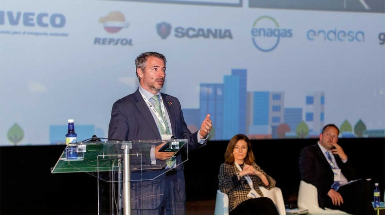 Ra&uacute;l Cascajo, jefe de Pol&iacute;ticas Ambientales de la APV, particip&oacute; en la mesa redonda &ldquo;Ecolog&iacute;a inteligente para la calidad del aire en las ciudades&rdquo;.