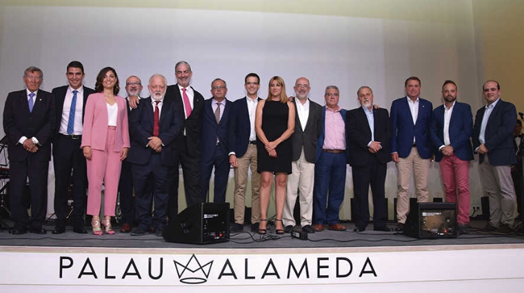 Francisco Roca, Jorge Selma, Luc&iacute;a Calabria, Antonio Crespo, Vicente Vidal, Francisco Prado, Antonio Pitarch, Vicente Ramos, Lorena Ballester, Pedro Coca, Francisco Salvador, Juan Cubells, Antonio Garc&iacute;a, Alfredo Soler y Fernando Vitoria. Foto Alba Garc&iacute;a.