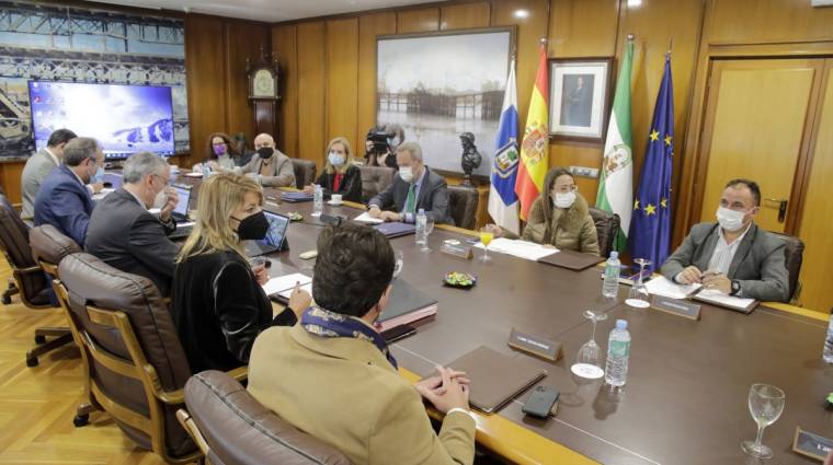 Consejo de administración de noviembre del Puerto de Huelva.