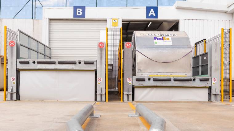 Detalle de las nuevas instalaciones de FedEx en Barajas. Foto FedEx.