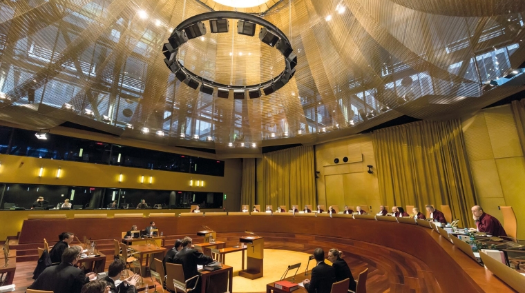 Vista general de una de las audiencias del TJUE. Foto curia.europa.eu