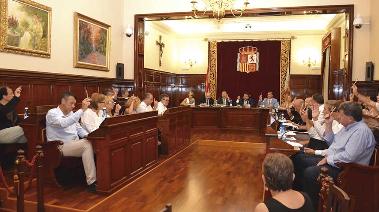 Reuni&oacute;n del Pleno Provincial de la Diputaci&oacute;n de Castell&oacute;n.