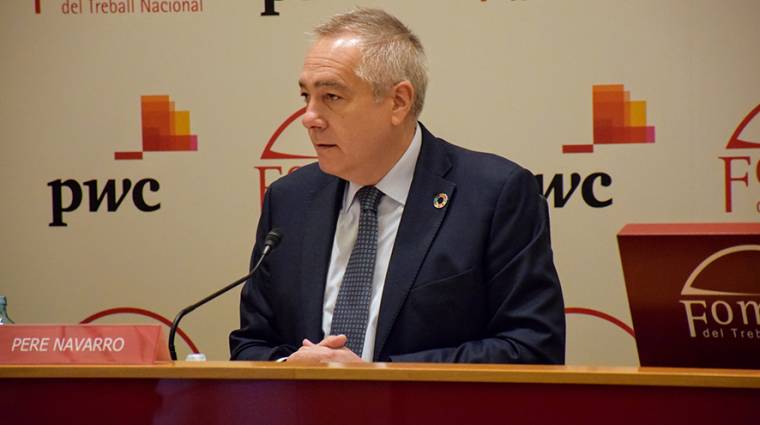 Pere Navarro, delegado especial del Estado en el CZFB.