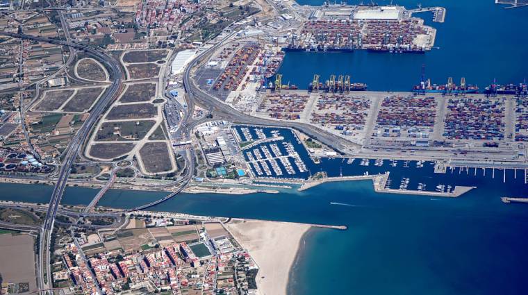 La ZAL del puerto de Valencia.