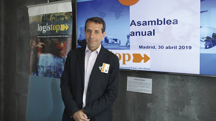 Pablo G&oacute;mez, nuevo presidente de Logistop y director general de FM Logistic Iberia. Foto I.Pe&ntilde;a.