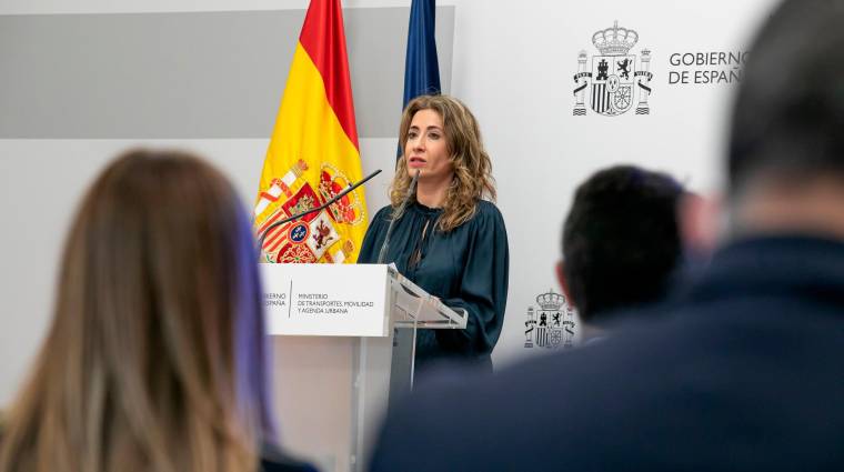 Raquel Sánchez, ministra de Transportes, Movilidad y Agenda Urbana (MITMA).