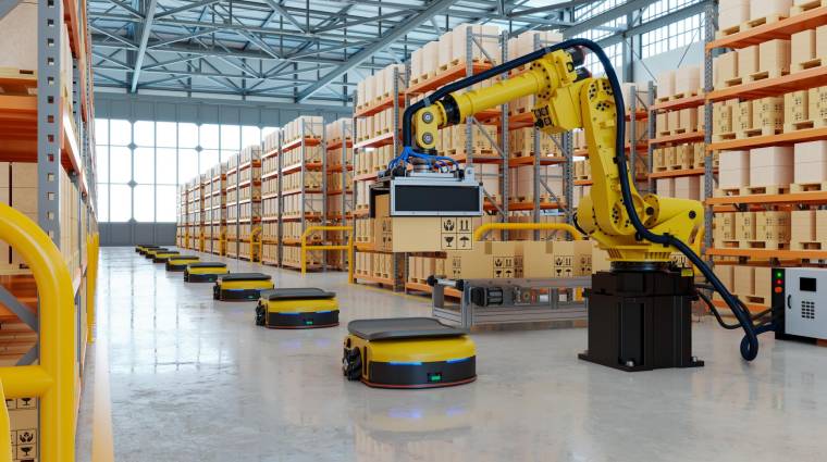 La robótica puede permitir a los operadores logísticos reducir los tiempos de entrega de mercancías y paquetería.