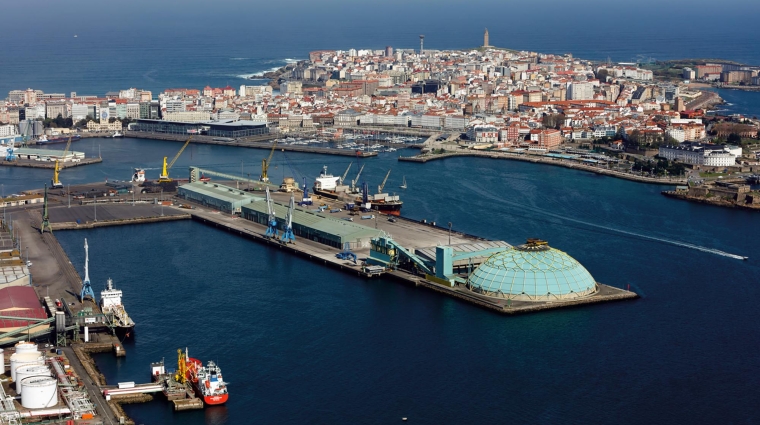 El Puerto de A Coruña ya cuenta con los primeros fondos de recuperación de la UE.