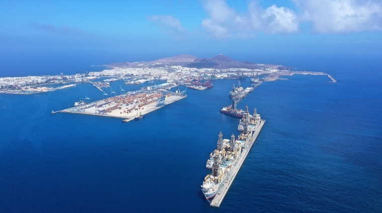El Puerto de Las Palmas incrementa su volumen de tr&aacute;fico total un 12,40% sobre el acumulado prepandemia.
