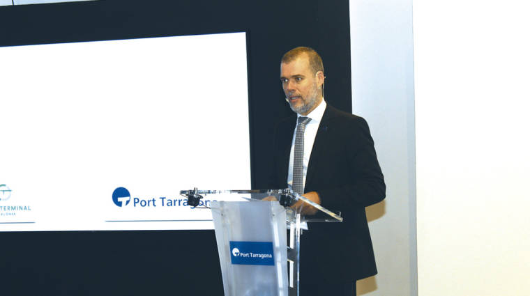Josep Maria Cruset, presidente de la Autoridad Portuaria de Tarragona. Foto A. Tejera.
