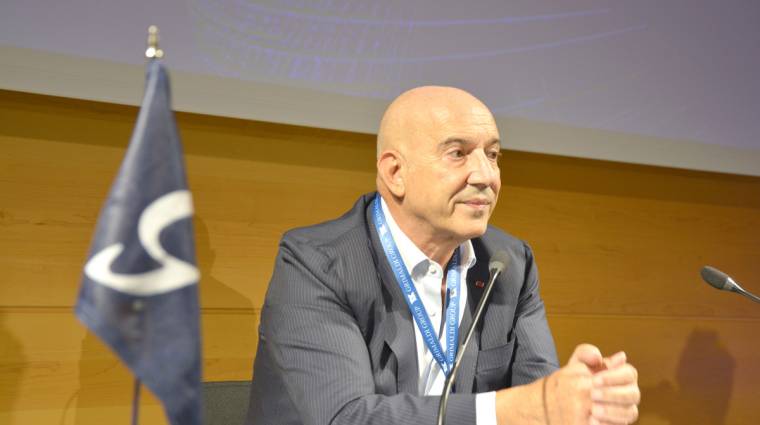 Emanuele Grimaldi, director general de Grupo Grimaldi. Foto: Ra&uacute;l T&aacute;rrega.