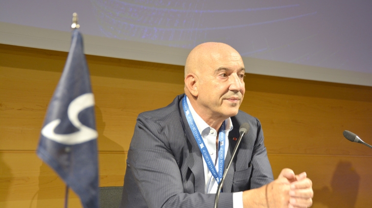 Emanuele Grimaldi, director general de Grupo Grimaldi. Foto: Ra&uacute;l T&aacute;rrega.