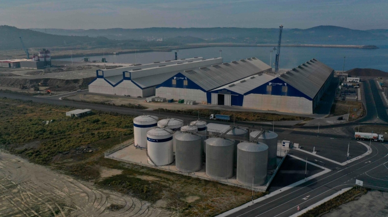 Galigrain es la primera operadora de graneles agroalimentarios en el Puerto de A Coruña.