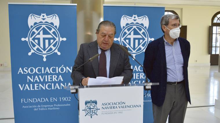 Vicente Boluda, presidente de la ANV; y Aurelio Mart&iacute;nez, presidente de la APV. Foto: Ra&uacute;l T&aacute;rrega.