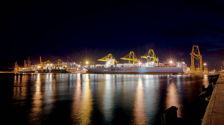 La compa&ntilde;&iacute;a Maersk es una de las navieras que ha iniciado un profundo proceso de integraci&oacute;n vertical de las actividades de toda la cadena log&iacute;stica. Foto DP.