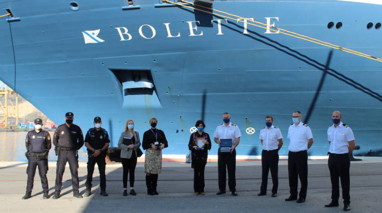Marmedsa Cruise Services da la bienvenida al crucero &ldquo;Bolette&rdquo;.