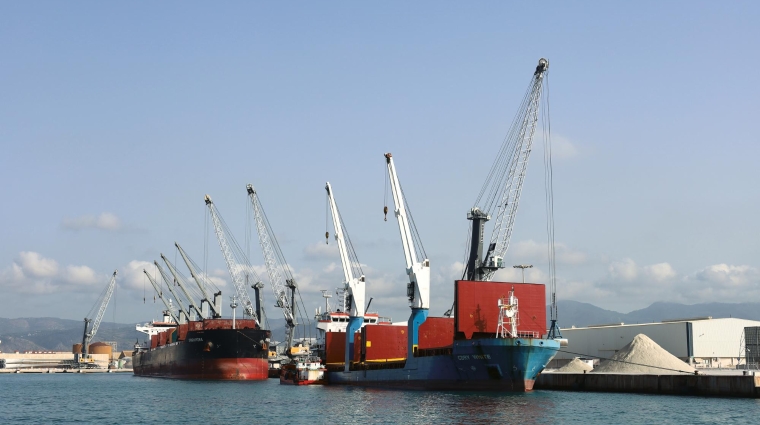 El puerto de Castellón cuenta con terminales específicas para graneles sólidos, como son Noatum, TMG y Portsur.