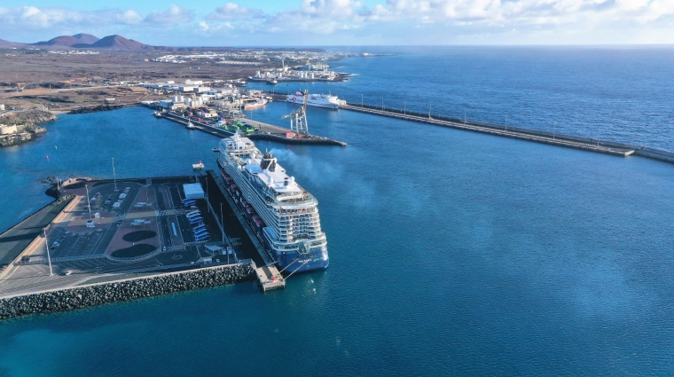 El Puerto de Arrecife contará con una nueva terminal de cruceros gestionada por Global Ports Canary Islands.