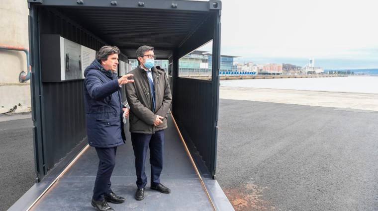 Dapena muestra su apoyo a los proyectos estratégicos del Puerto de A Coruña