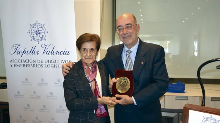 Adela Cortina, directora acad&eacute;mica de la Fundaci&oacute;n &Eacute;tnor, y Pedro Coca, presidente de Propeller Valencia.