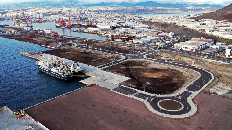 Área de expansión del Puerto de Las Palmas.