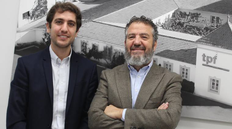 Jesús Fajardo y Baldemar Asensio, gerente y director general de TPF, Aspor y Triangle REM, han presentado el estudio. Foto J.C.P.
