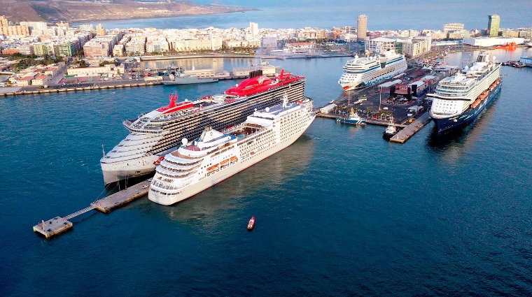 El número de escalas de cruceros en la actual temporada 2022-23 ha sido de 644.