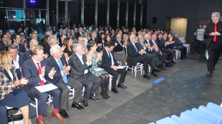 Unos 300 profesionales de la comunidad portuario-logística se han reunido en el 20ºaniversario de la Fundación Valenciaport. Foto: J.C.P.