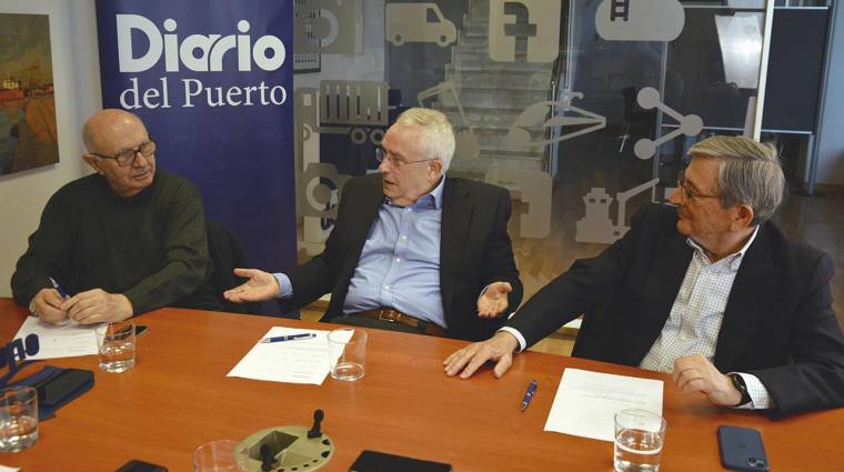 Salvador Furió, Ramiro Rodríguez y Ramón Gómez-Ferrer. Foto R.T.
