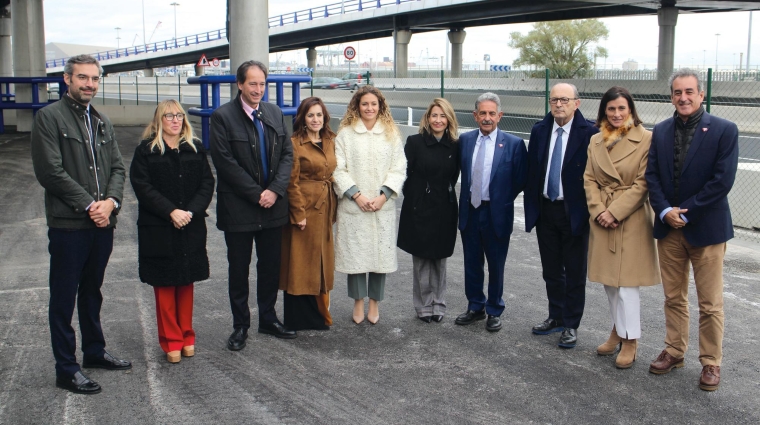El nuevo acceso al Puerto de Santander “simboliza la apuesta del Gobierno por la intermodalidad”