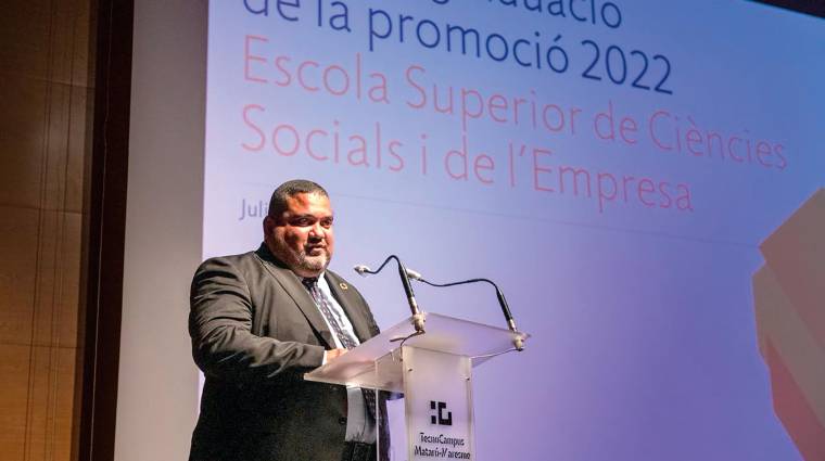 Jesús Martínez Marín, coordinador del Grado en logística y negocios marítimos y director del Máster en logística, cadena de suministros y negocios marítimos de la Universidad TecnoCampus.