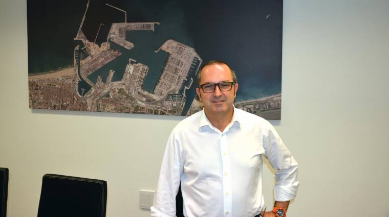 Javier Felis, presidente de la Corporación de Prácticos de Valencia. Foto: Arturo García.