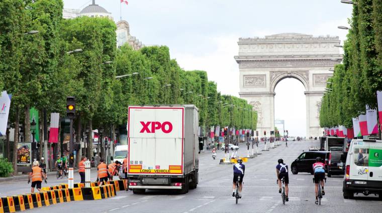 XPO Logistics es el socio oficial de transporte del Tour de Francia por 42º año consecutivo.