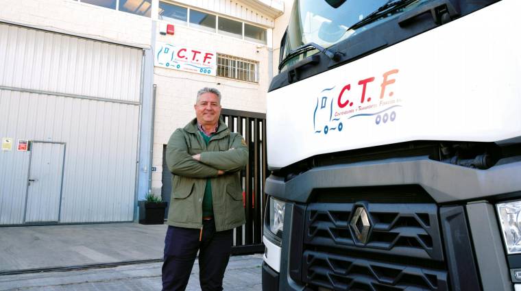 Juan Carlos Fernández, gerente de Contenedores y Transportes Férricos (CTF). Foto R. T.