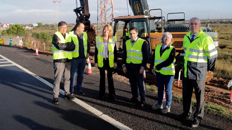 El carril bici de La Calatilla del Puerto de Huelva estará finalizado en el primer semestre de 2023